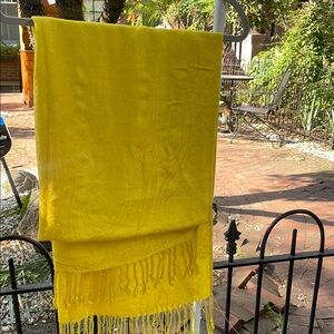 Forever 21 Bright Yellow Scarf